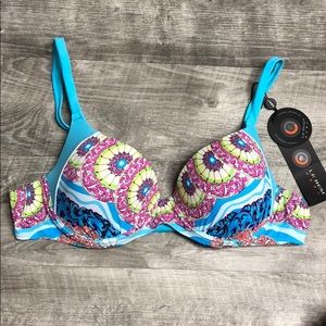 NWT Le Besi Bikini Top Size XL